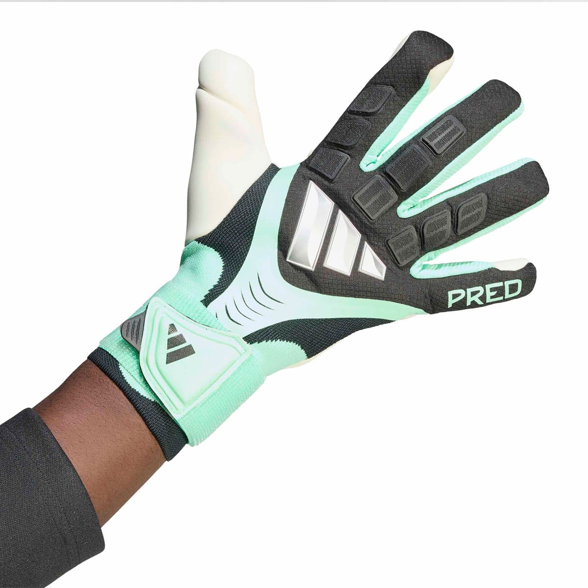 adidas Predator Pro Strap Keepershandschoenen Zwart Mintgroen
