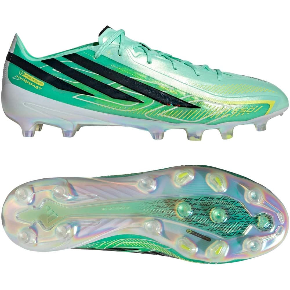 adidas F50 Hyperfast Elite Kunstgras Voetbalschoenen (AG) Mintgroen
