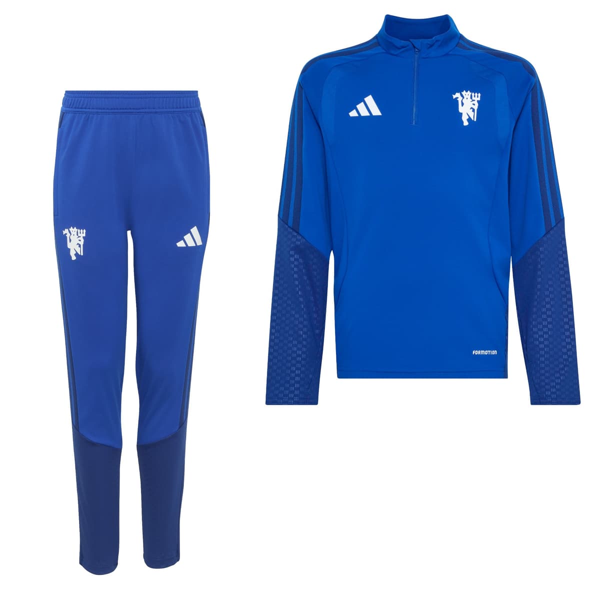 adidas Manchester United Europees Trainingspak 1/4-Zip 2026-2027 Kids