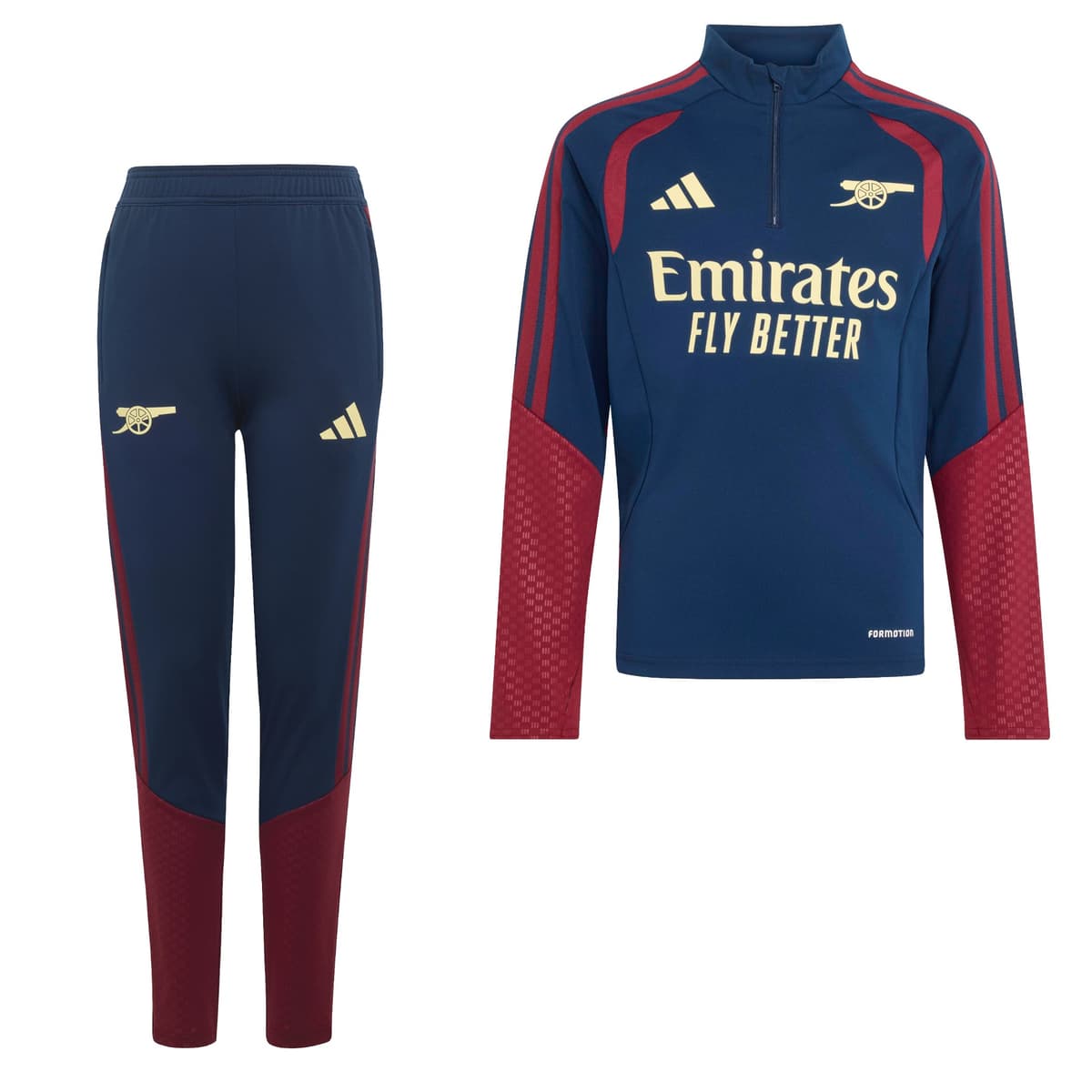adidas Arsenal Europees Trainingspak 1/4-Zip 2026-2027 Kids