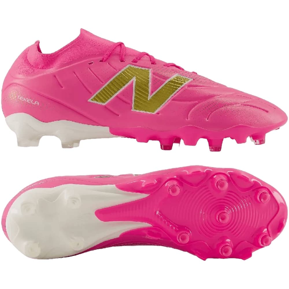 New Balance Tekela V5 Team Low Gras Voetbalschoenen (FG)